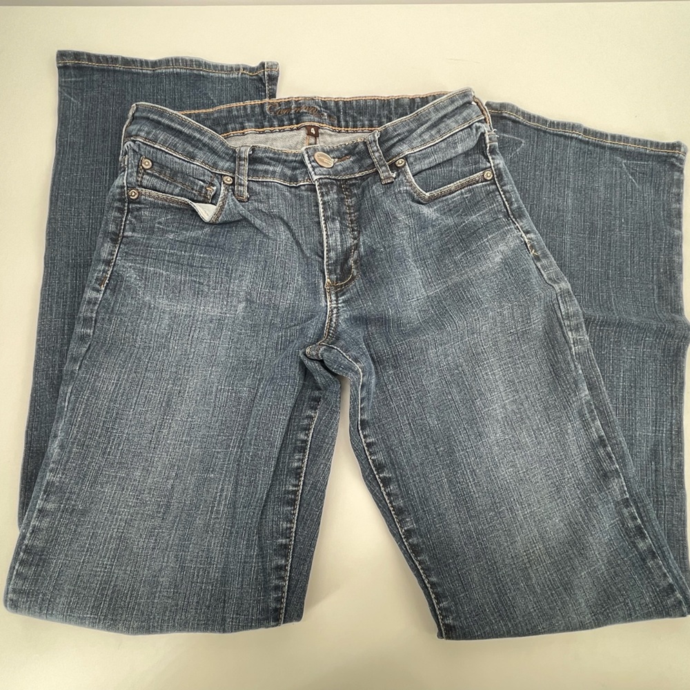 Common Genes Blues Dark Blue Flare Jeans